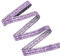 MAYJOYDIY Jacquardband Mit Boho Blumen 7 m X 20mm Spitzenbesatz Im Violetten Ethno Stil Vintage Nähband Mit Stickerei Zum Selbermachen Basteln Geschenkverpackung Kostüm Accessoire