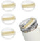 Limeow 4 Pzs Tapa Termo Stanley Accesorios Stanley Cup Stanley Cup Accesorios Stanley Lid Leak Proof Stanley Tapa a Prueba de Fugas Tapa Stanley Anti Goteo Tapas de Repuesto para Vasos de 40 Oz