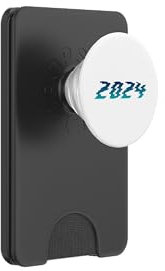 2024 New Year Future Art Artsy Futuristic My Year Tech PopSockets PopWallet for MagSafe
