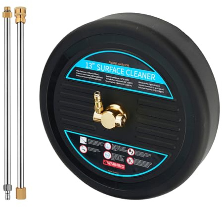 Lavapavimenti ad alta pressione da 33,3 cm, 33 cm, per pulire superfici di lavatrice, 2500 PSI per la pulizia esterna delle superfici pulitore per lavatrice