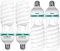 4X 135W 5500K Fotolampe E27 Fotoleuchte CFL, Spiral Tageslichtlampe Studioleuchte Energiesparende Lebensdauer Beleuchtung für Produktfotografie Fotostudio, Fotografie, Softbox