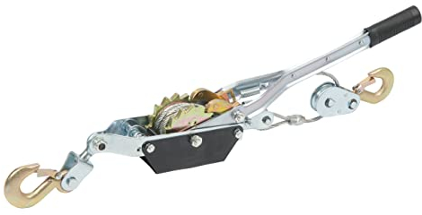 Silverline 361253 Schwerlast-Greifzug 2000 kg, 3 m langes Stahlseil