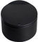 Tea Bag Tidy Mini Bin with Lid - Plastic Waste Paper Bin Desk Accessories for Women's Bedroom - Black
