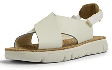 Camper Femme Oruga Sandal K200157 Autres, Blanc Naturel 038, 42 EU
