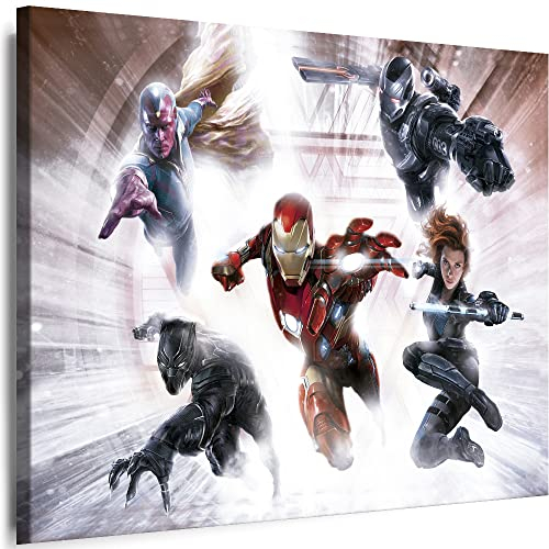 Myartstyle BILDER Avengers Marvel Game Film LEINWAND Wandbilder XXL KUNSTDRUCKE (70 x 50 cm)