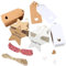 200 Stück Geschenkanhänger Weihnachten, Geschenkanhänger Kraftpapier, Geschenk Anhänger Etiketten Kraftpapier Tags Karten mit 10m Rotes Seil + 10m Jute Schnur für Geschenkdeko (200B)