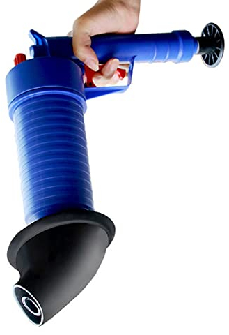 Toilette Plunger, Drain Clog Remover High Pressure Air Drain Blaster Kit Mit 4 Verschiedenen GrößE Sauger, Sink Plunger Drain Clog Remover Tool FüR Sink Bathtub Floor Drain Clogged Pipe