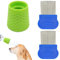 Portable Outdoor Dog Shower,DanziX Heads Attachment Pet Grooming Tool for Traval Beach and Camping,Fits 2 Liter Soda Bottles with Two Pet Combs