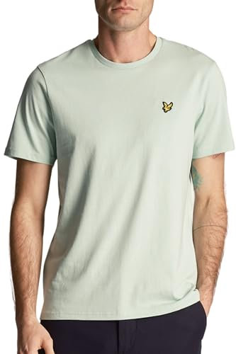 LYLE & SCOTT Men's Plain T-Shirt, Green, M