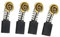 (4 PCS) Carbon Brush 5704R JR3030T 5704-R Suitable for Makita Circular saws XHBAN