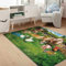 Bilderwelten Kinderteppich Tiere auf dem Bauernhof Rutschfester Spielteppich Kinderzimmer Teppich 200x300 cm