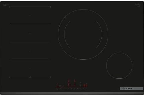 Bosch PXE831HC1E, Serie 6, Induktionskochfeld, 4 Flammen, 60 cm, Schwarz