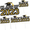 Amosfun 5 2023 Kuchen-Banner khimar hijab catchring Phd-Kuchenpicks -Cupcake-Topper Graduierungskappenaufsatz Dekorationen für Abschlusskappen 2023 Abschlusstortendekorationen