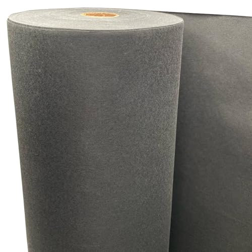 Iron On Interfacing Charcoal Fusible 75cm Wide Heavyweight (Sold Per Metre)