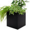 Kapaga – Vaso da fiori per stand – Fioriera in metallo per esterni – Vaso per piante – Vaso per fiori – Vaso per fiori – Sgabello per fiori – (nero, 45 x 45 x 45 x 45 x 45 cm)