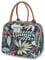 Lekespring Sac Isotherme Repas pour Femme et Homme, 9L Sac à Main Portable pour Bureau, Travail, Déjeuner et Étudiants Scolaires - Jungle Bleue