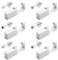 6 Pcs Perçage D'oreilles Piercing à l'oreille Pistolet outil de piercing corps sans Douleur Saine de Sécurité Piercing Tool Kit de piercing d'oreilles pour Filles, Femmes et Homme