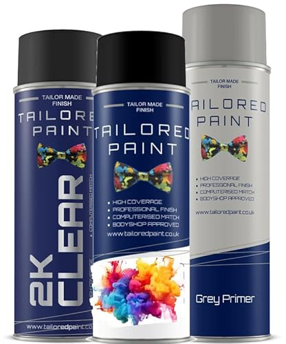 Tailored Paint Aerosol Spray Paint Rattle Can Paint For MINI WB49 - Iced Chocolate Metallic (Aerosol Spray Paint, Lacquer + Primer)