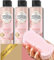 Imperial Leather Body Wash & Exfoliating Bundle – 3x Mallow & Rose Milk Body Wash (250ml Each) with Reusable Gentle Exfoliator for Soft, Smooth, Radiant Skin