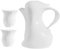 Cabilock Milk Kettle for Breakfast Ceramic Tea Kettle Jug Tea Pot Ceramic Festive Balls