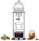 Cold Brew Coffee Maker Da 600 ML, Riutilizzabile Vetro Macchina Caffè Portatile, Cold Brew Torre a Goccia Di Infusione per Di Caffè Preparare Il Tè, Preparare O Filtrare