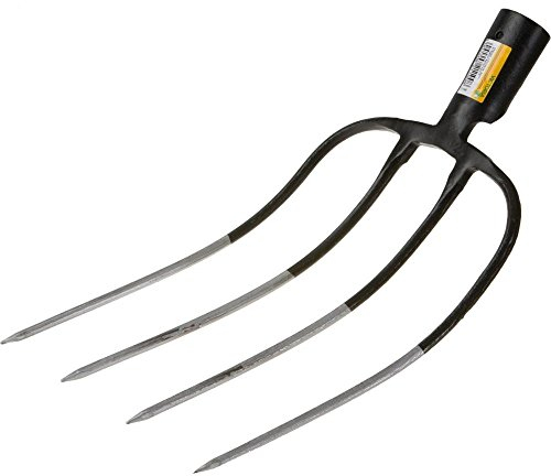 Freund-Victoria Dunggabel mit Dülle süddeutsch, silber/schwarz, 31 x 23 x 11 cm