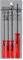 Set di 4 cacciaviti esagonali di piccole dimensioni, 1,5 mm, 2,0 mm, 2,5 mm, 3,0 mm, ingegnere giapponese