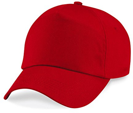 Beechfield Unisex B010. CSR 5-Panel Cap, schwarz, one Size