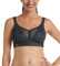Anita Active Damen air Control DeltaPad Sport-BH, Grau (Anthrazit 408), 85E