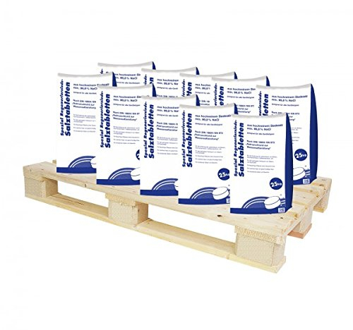 Hamann Salztabletten 1000 kg Regeneriersalz Siedesalz -Wasseraufbereitung/Wasserenthärtung - alle Gerätetypen