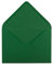 50 DIN B6 Briefumschläge Dunkelgrün - 12,5 x 17,5 cm - 80 g/m² Nassklebung Post-Umschläge ohne Fenster für Einladungen - Serie Colours-4-you