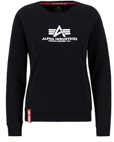 Alpha Industries New Basic Sweater Wmn Sweatshirt für Damen Black