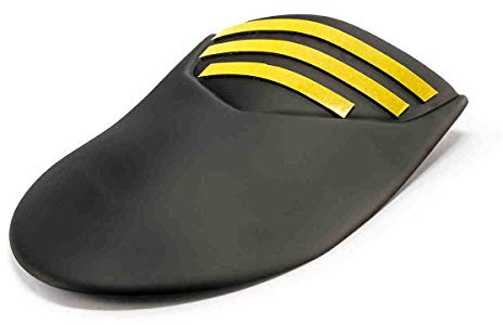 Puig 9891J Hinterradkotflügelverlängerung ABS, Mattschwarz