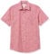 Amazon Essentials Chemise en Popeline à Manches Courtes Coupe Régulière Homme, Rouge Délavé Rose, M
