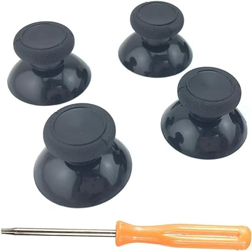 Game Gear Reemplazo de 4X Agarres de Palancas Analógicas para Mando Xbox One. Incluye Destornillador. Resistente y Fácil de Reemplazar.
