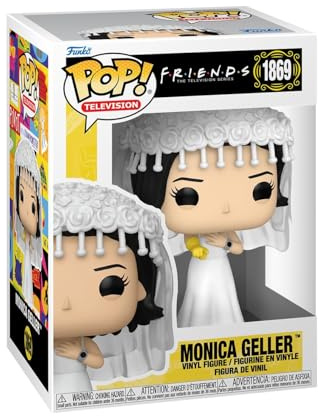 Funko POP! TV: Friends - Monica Wedding Dress | Gadget Ufficiale - Personaggio in Vinile da Collezione da Esporre - Idea Regalo Compleanno per Fan e Collezionisti