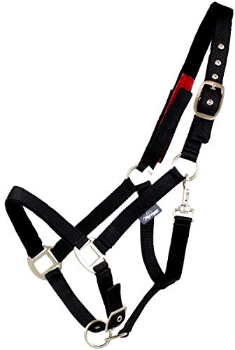 Marengos Sicherheitshalfter schwarz Vollblut