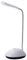 OSALADI 1Pcs Small Desk lamp Eye- Caring LED Desk Lamp Battery Operated Flexible Gooseneck Desk Lamp for Reading Studying Working White