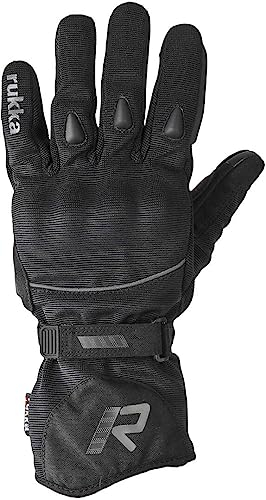 Rukka Virium 2.0 GTX Motorrad Handschuhe (Black,10)