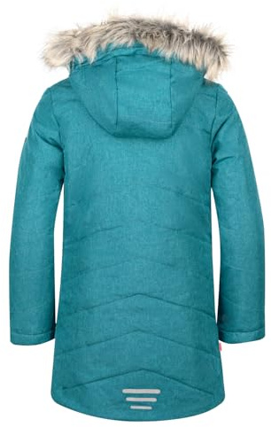 Trollkids Girls Lifjell Jacket | Wasserabweisend, atmungsaktiv und winddicht, Sehr leicht, Warmes Futter, Schneefang, Reflektoren für mehr Sichtbarkeit