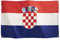 Runesol Kroatien Nationalflagge 3x5, 91x152cm, Zastava Hrvatske 4 Ösen, Messingöse In Jeder Ecke, Kroatische Fahne, Premium-Fahnen, Wasserdicht, Innen, Außen, Dreikönigstag