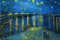 Jigsaw Puzzles for Adults 1000 Piece - Starry Night Over the Rhone by Vincent Van Gogh - 27.56 x 19.69 Inch Educational Challenge