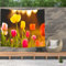 Ulticool – Tulpen Blumen Natur - Wandteppich Poster - 200x150 cm - Gartenposter - Wandteppich groß – Dekoration Zubehörteil für Garten und Wohnzimmer