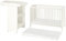 Ikea SMÅGÖRA 3-teiliges Babymöbel-Set, weiß