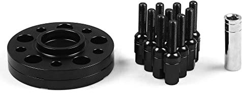 ELHEE Auto Spurverbreiterungen für Audi SQ5 2014-2018 Spurabstandshalter Modifizierte Radnabenmittelgelenke, Thickness-20mm-C