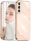 ATISIJIE Coque pour Samsung Galaxy S20 FE 5G,avec 2 Verre Trempé Vitre Protection TPU Silicone Etui Antichoc Housse pour Samsung Galaxy S20 FE 5G-Rose