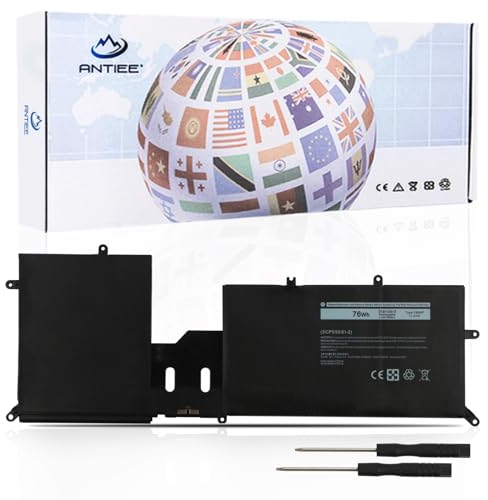 ANTIEE Y9M6F Laptop Batteria per Dell M15 R2 P87F 15.6 M17 R2 P41E 17.3 Gaming Series RTX 2060 2070 2080 8K84V YM9KC 0Y9M6F 08K84V 1 P41E001 P87F001 11.4V 76Wh 6334mAh