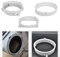 Air Conditioner Exhaust Adapter, Exhaust Hose Connector, Portable Air Conditioner Exhaust Hose Coupler Connector(D1-150 square)