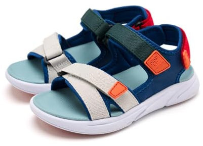 GIOSEPPO| Sandalias Californianas niño BRIGHAM| Zapato verano| Cierre ajustable|Azul|Talla 28