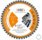 Lama Per Sega Circolare TCT Dics,160 mm x 20 mm x 48T Disco per Metallo Ferro Acciaio Inox BGTEC